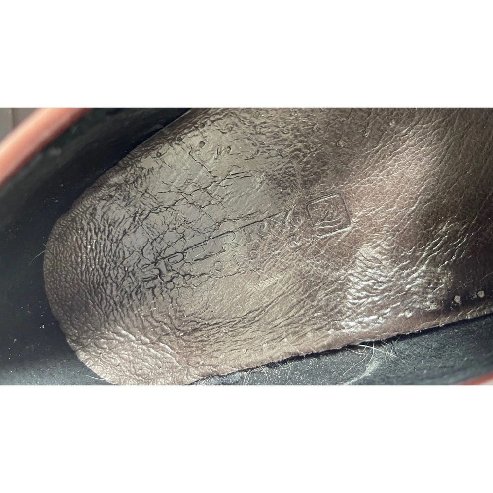 Sperry Top Sider STS10201 Penny Loafer Slip On Black Leather Casual Mens 11.5 M - Picture 7 of 13